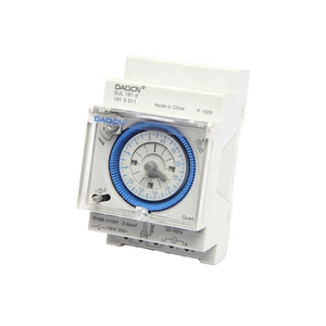 DAQCN SUL181d Programmier barer 15 Minuten mechanischer Timer 24-Stunden-Zeitschalter mit 16A max. Strom