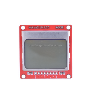 84*48 LCD TFT-Anzeige modul Monitor Weiß Hintergrund beleuchtung Adapter platine 84x48 für Nokia 5110 Screen Dot Matrix Digital für Arduino