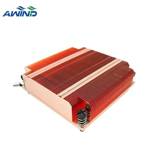 テレコム銅ヒートシンクAMDラジエーターヒートシンク100*80カーアンプカスタマイズされたヒートシンクボード - Product Image 1