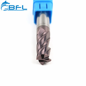 适用于BFL 4槽碳化钨平立铣刀数控刀具，用于机床铣刀锡/铝涂层ODM/来样定做