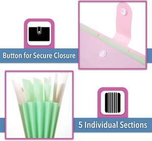 5 Zakken Accordeon Bestand Organizer Multi Pocket <span class=keywords><strong>Expanding</strong></span> <span class=keywords><strong>File</strong></span> <span class=keywords><strong>Folder</strong></span> - Product Image 6