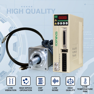 Sistema di controllo industriale 220V 1000w programma originale AC servomotore e kit di azionamento con riduttore encoder driver e servomotore - Product Image 4