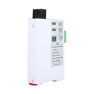 CT 1A 5A電流送信機、アナログ出力4-20mA/1-5V産業用AC電流センサー電源220Vトランスデューサー35mmdinレール - Product Image 5