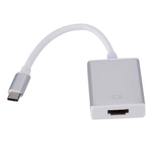 OEM ODM-Cable USB C a HDMI para cine en casa, accesorios y piezas de uso común personalizados, convertidor HDMI macho tipo C a hembra - Product Image 1