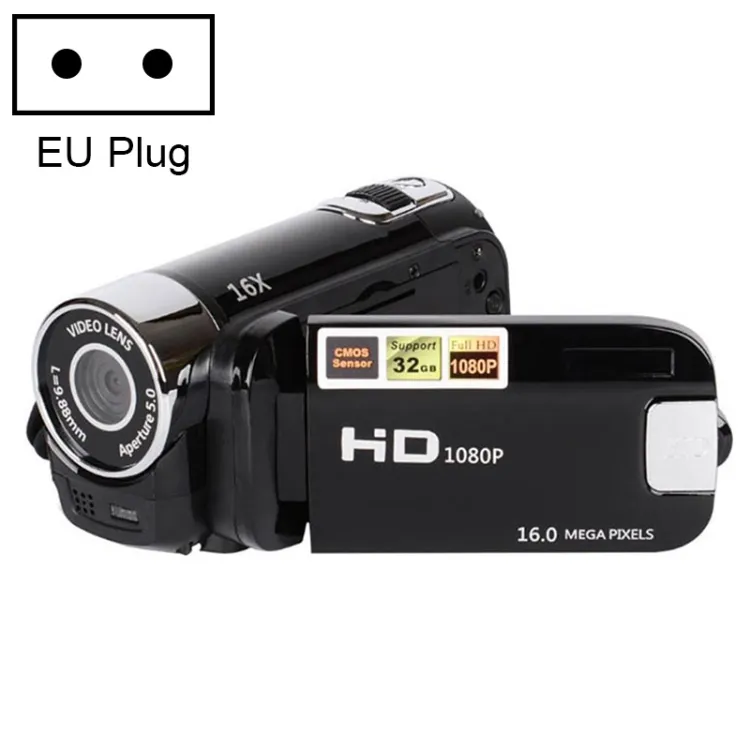 Meilleures ventes Caméra DV de voyage à domicile avec zoom numérique 16X HD 16 millions de pixels