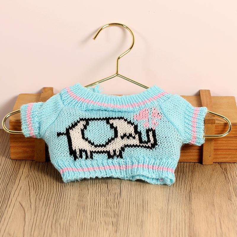 Maglione blu piccolo elefante