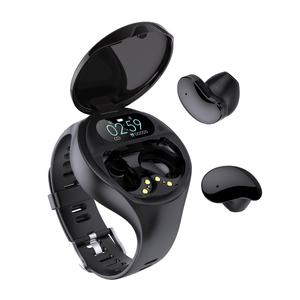 2 in 1 Smart Watch Kopfhörer Drahtloser HD-Bildschirm BT TWS Ohrhörer Hochwertiger Kopfhörer Kopfhörer