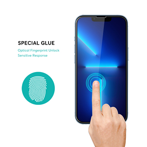2.5D <span class=keywords><strong>3D</strong></span> 5D 9Hフルカバレッジ指紋防止Incassable Screen Protector for iPhone 14 ProMaxスクリーンプロテクター