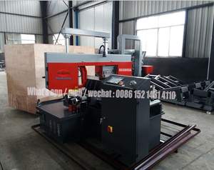 BS300SA Metal bant kesici testere makinesi yarı otomatik yatay şerit testere hassas Metal şerit testere makinesi - Product Image 2