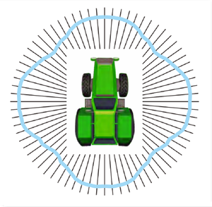Güçlü A5 modeli 12-24V yeşil kamyonlar için LED çakarlı lamba römorklar otomatik LED işaretleyici yan çalışan işık senkronizasyon fonksiyonu - Product Image 5
