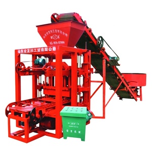 宏发QT4-24 CHB砌块机制砖机械 - Product Image 1