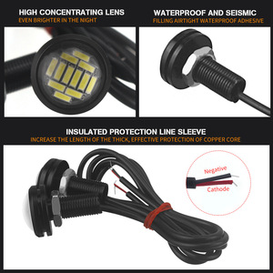 12V <strong>LED</strong> Car Auto Motorcycle <strong>LED</strong> Light 4014 12SMD <strong>23MM</strong> Colorful Turning Signa Mini Driving Lights for Motorcycle - Product Image 4