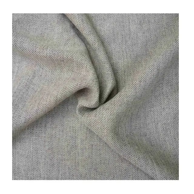Cinza claro 100% puro detalhado algodão sarja tecido disponíveis