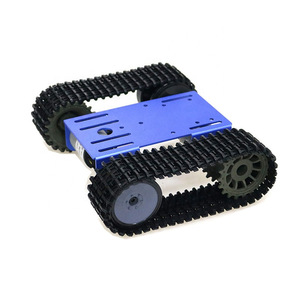 Intelligentes Auto-Chassis-Kit T101 Ketten-Tank-Chassis-Roboter auto, geeignet für Arduino-Kit - Product Image 4
