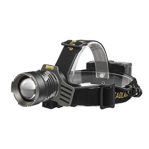 Sensor de movimiento faro tipo C USB Zoomable 30W LED faro delantero pantalla Digital LCD 26650 batería Faro de aleación de aluminio para exteriores - Product Image 1