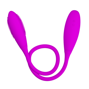 PETITTY aşk Snaky Vibe USB şarj kadın giyilebilir vibratör çift titreşim farklı hız modları ile lezbiyen seks oyuncak - Product Image 1