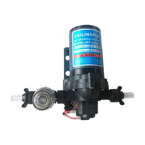 Yeni stype en kaliteli 12V dc 3GPM 45psi yüksek basınç diyafram deniz RV su pompası