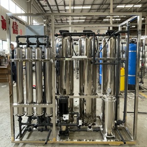 Filtro de membrana de alto rendimiento de 220V para purificación y almacenamiento de agua de ósmosis inversa con PLC de 1 año y garantía de bomba - Product Image 5