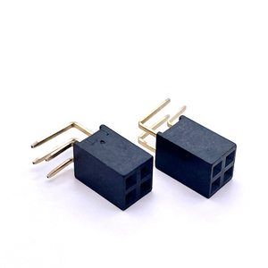 Soulin 2.0MMピッチデュアルコア2X 2ピン直角メスヘッダーMolex端子高電流PCBコネクタ用 - Product Image 2
