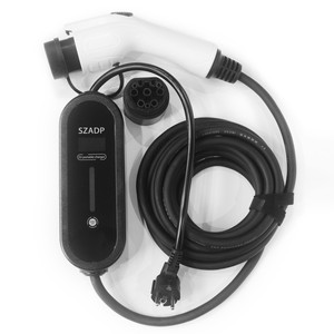 ปืนชาร์จ EV คุณภาพสูง3.5KW/7KW 8A-32A EV ใช้ที่ชาร์จในรถยนต์สำหรับรถยนต์ไฟฟ้าบ้าน FOM ADP - Product Image 2