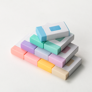 Xách tay dễ thương đầy màu sắc tẩy làm sạch bút chì đánh dấu cao su tẩy mà không rách giấy, tuyệt vời cho các kỳ thi hoặc sử dụng văn phòng - Product Image 1