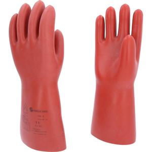 KS TOOLS電気技師の保護手袋、機械的保護、サイズ11、クラス3、赤 - Product Image 1