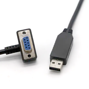 原始设备制造商/ODM FT232RL USB AM至DB9 RS232母向上角度90弯头适配器串行电缆 - Product Image 3