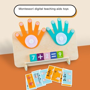 Recién llegado, juego de aprendizaje temprano para niños, bloques de conteo de matemáticas, rompecabezas educativo, juguetes montessori - Product Image 6