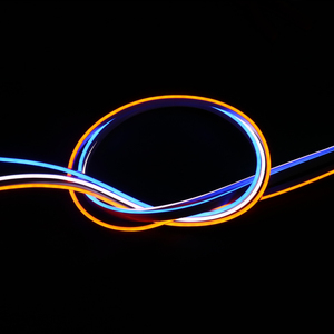 Ánh Sáng Dải Ánh Sáng Nhà Máy Bán Buôn Trang Trí Nội Thất Chiếu Sáng Wilgex Kích Thước Nhỏ Nhất 4X10Mm Mono Màu 12V 24V Silicone Rope Neon Flex - Product Image 5