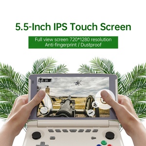 X18S Flip Retro lettore di giochi portatile WIFI BT5.0 Android 11 Console di gioco 5.5 pollici IPS Touch Screen 5000mAh Gamepad 2G 64G - Product Image 2