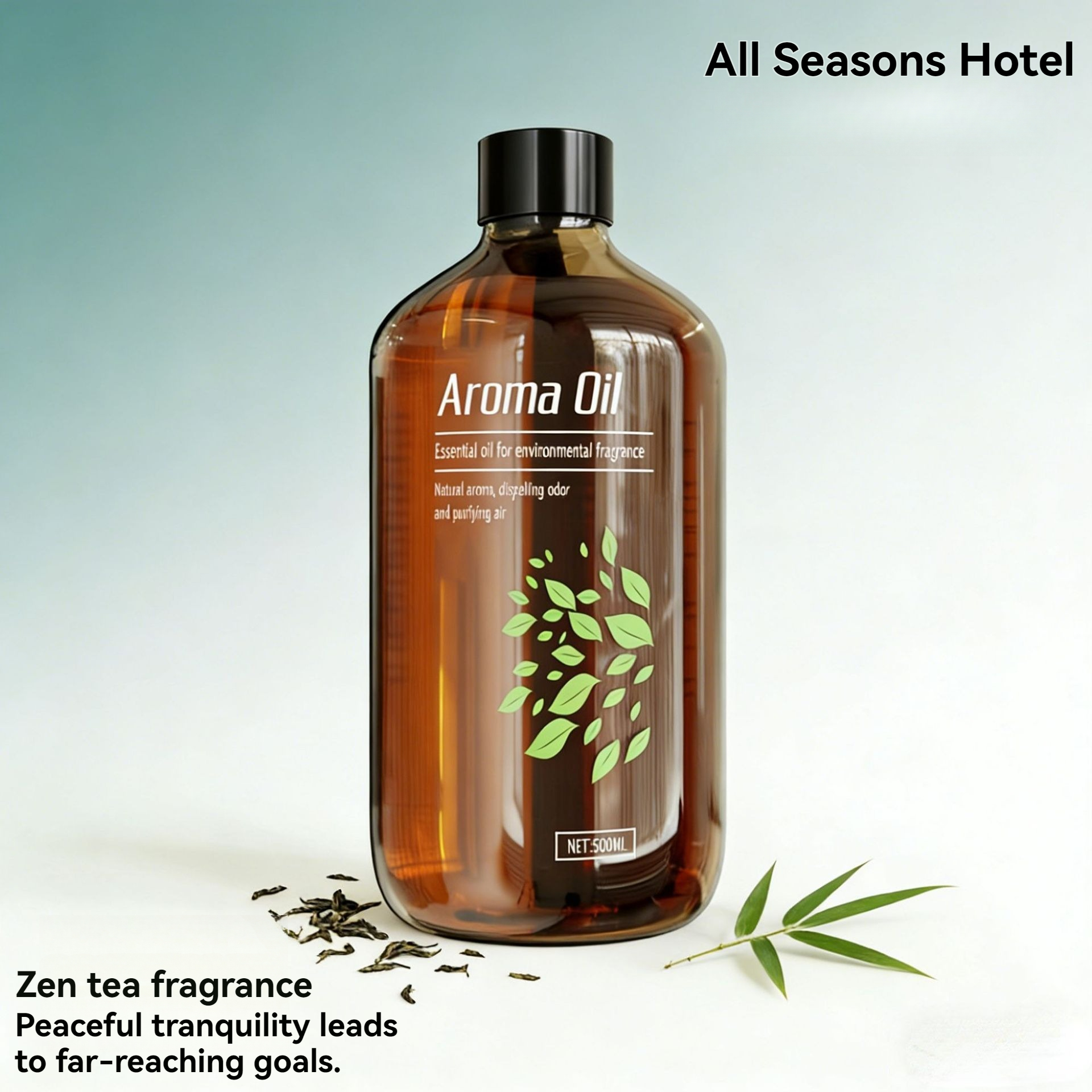 Ji Hotel (Cuerpo de botella marrón oscuro)
