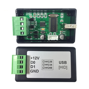 USB-RFID-Kartenleser/QR-Scanner ASCII/Hex-Code-Ausgang Access Controller Signal daten konverter Wiegand 26/OEM anpassbar - Product Image 3