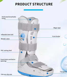 ปลอกหุ้มป้องกันกระดูกและข้อปรับได้รองเท้าบูตเดินพร้อม CE - Product Image 3