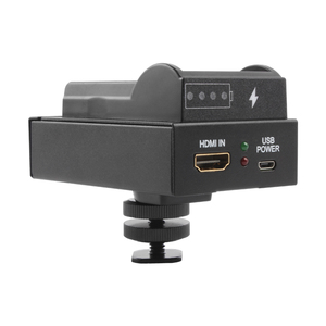 Adaptador convertidor para HDMI a SDI con placa de batería de NP-F, compatible con conexión de cámara de ordenador, transmisión de vídeo y Audio - Product Image 1
