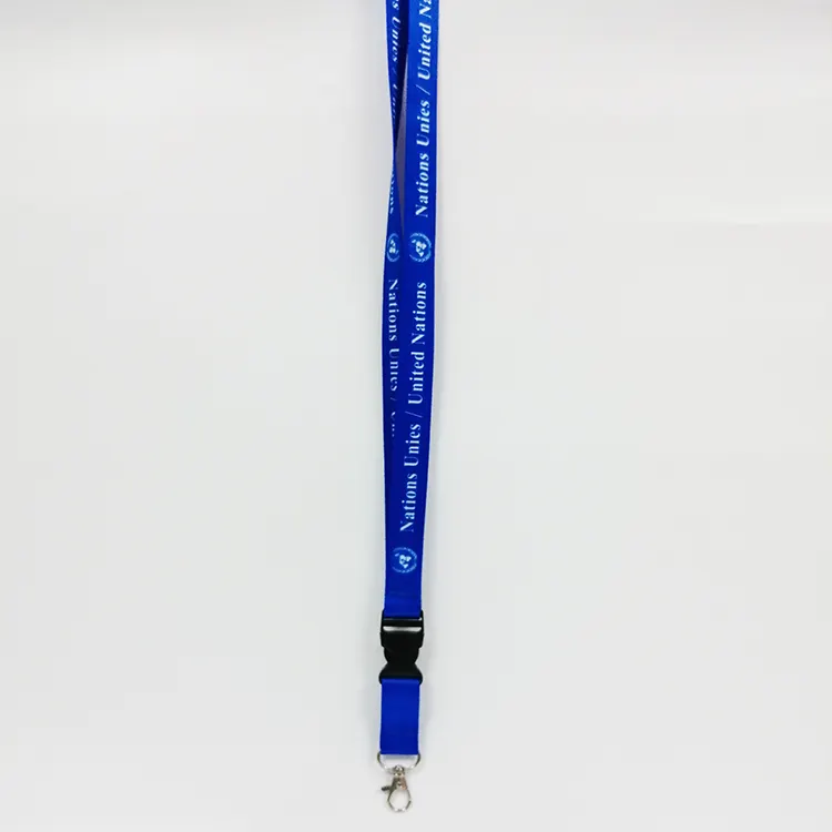 Relatiegeschenk Nieuwe Ontwerp Custom Persoonlijkheid Logo Hoge Kwaliteit Afneembare Roze Sleutelhanger Lanyard