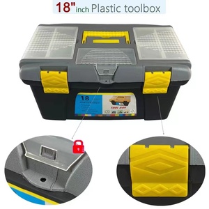 带手柄隔间储物组织器工具箱五金工具烙铁配件工具箱迷你工具箱 - Product Image 2