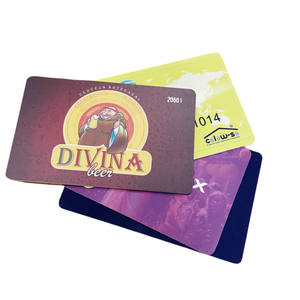 Chip RFID inteligente digital personalizado Tarjeta de membresía con código de barras de PVC Tarjeta de regalo Vip de plástico NFC con código QR - Product Image 3