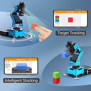 Hiwonder ArmPi mini 4DOF Vision Roboterarm Angetrieben von Raspberry Pi Support Python, OpenCV Target Tracking für Anfänger