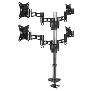 Independently Adjustable Four-Screen <strong>Monitor</strong> Stand with Rotating Joints for Multi-Device Data Monitoring New Stock - Product Image 4
