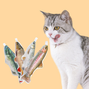 Nuevo juguete de pez de vocalización de hierba gatera para gatos - Product Image 2
