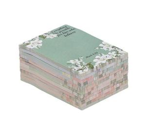 12pcs/set Sticky Note Message Note Flower Theme Fluorescent Paper Notepad Self-adhesive Decorative Sticker Custom Wholesale - Product Image 1