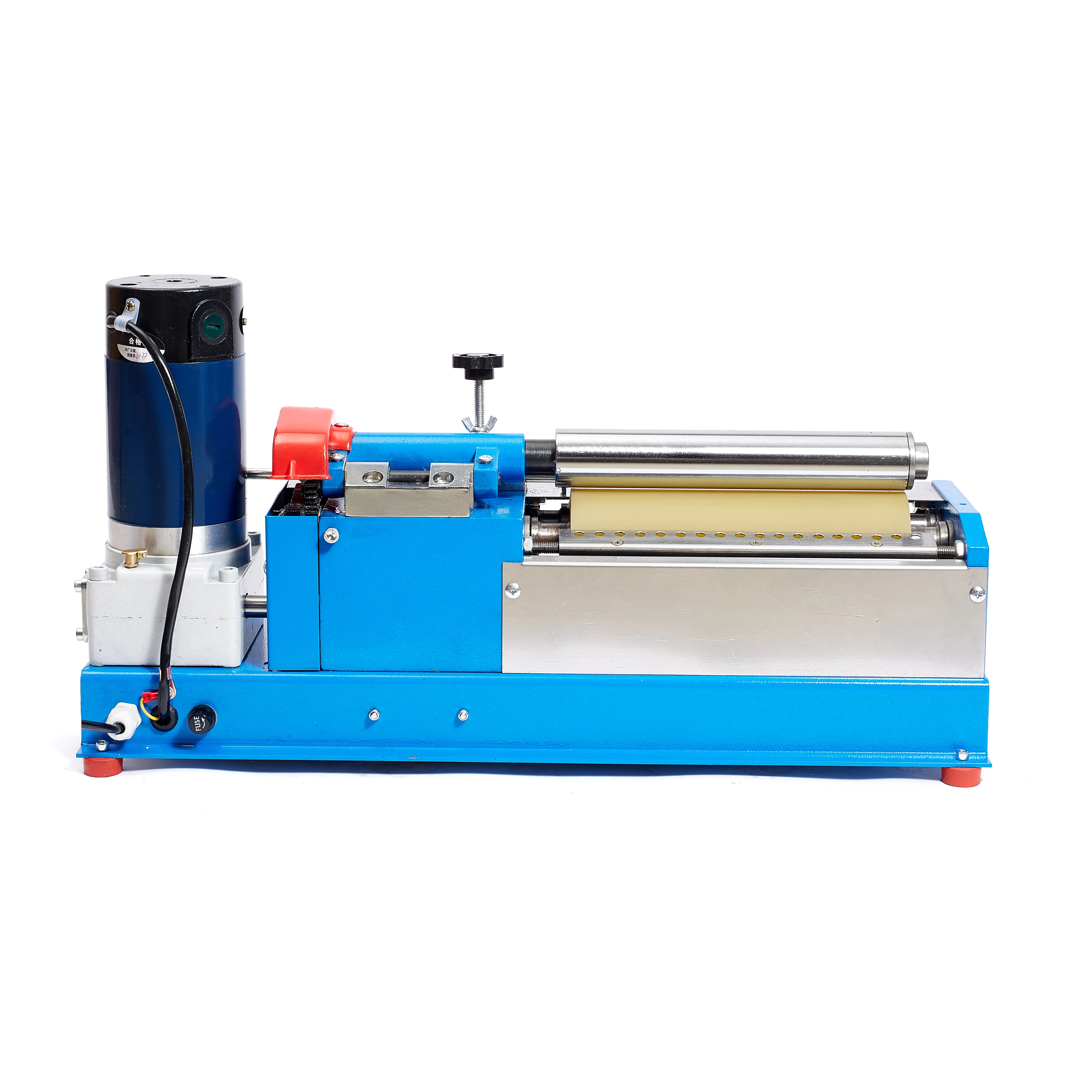 hot sale 28cm white top gluing machine soft stick lamelet gluing machine blanker gluing machines