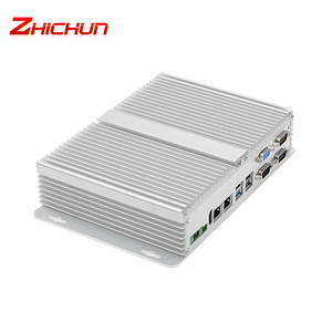 Mini Panel PC Desktop-Computer Intel Celeron i5 Lüfter loses VGA-Display 4GB RAM Linux Win10 OS J1900 CPU NUC Hersteller bestand