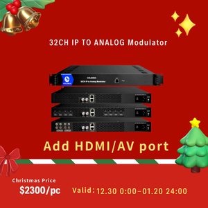 Modulador IP de 32 canales a analógico COL6400A Puerto IP HD AV disponible - Product Image 2