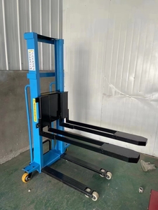 Elf oading/descarga tacktacker ortable leclectric alallet iift Stackers 1000kg - Product Image 4