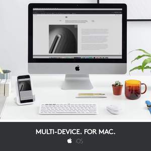 Logitech K380多设备无线键盘超薄迷你静音键盘带PC笔记本电脑键盘 - Product Image 3