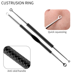 6PCS thép không gỉ mụn extractor Set cá nhân chăm sóc da mặt bột kim mụn đầu đen Cleaner công cụ cho mụn loại bỏ mụn đầu đen - Product Image 3