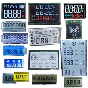 Fabrik klein mini individuell OEM TN STN HTN VA FSTN reflektierend 2 <span class=keywords><strong>3</strong></span> 4 8 Stellen Glasplatte 7 <span class=keywords><strong>Segment</strong></span> <span class=keywords><strong>lcd</strong></span>-<span class=keywords><strong>Display</strong></span>