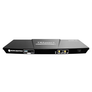 TESmart 8K60Hz USB C KVM交换机2台笔记本电脑1显示器USB 3.0 2端口4K @ 144Hz类型C，用于游戏和家庭办公室KVM对接 - Product Image 1
