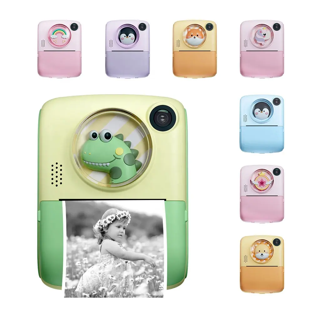 YMX CAM1 Professional Manufacturer from China Proveedores De Vendor Cartoon Toy Kids Instant Print Camera for Children Girl Boy